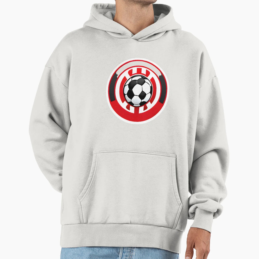 Football Hoodie - Minimalist Print Unisex - T-Shirt, Sweatshirt, Hoodie