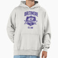 Baltimore Football Team Inspired Baltimore Hoodie - Unique Graphic Unisex - T-Shirt, Sweatshirt, Hoodie