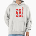 Class 2026 Senior Hoodie - Unique Graphic for Adults - T-Shirt, Sweatshirt, Hoodie
