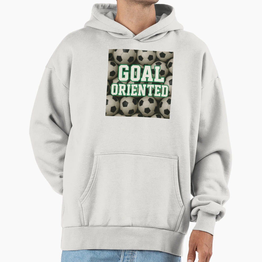 Soccer Futbol Football Goal Score Hoodie - Fun Novelty Design for Adults - T-Shirt, Sweatshirt, Hoodie