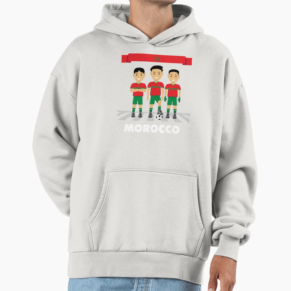 Morocco Flag Maroc Moroccan Lion Flag T-Shirt - Trendy Graphic Unisex - T-Shirt, Sweatshirt, Hoodie