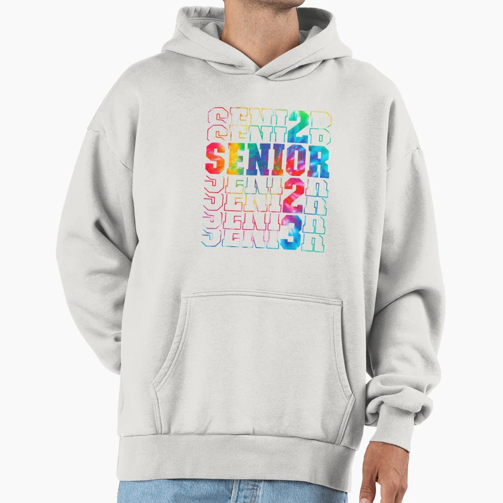 Back To School Senior 2023 Graduation Or Hoodie - Graphic Print Men Women - T-Shirt, Sweatshirt, Hoodie