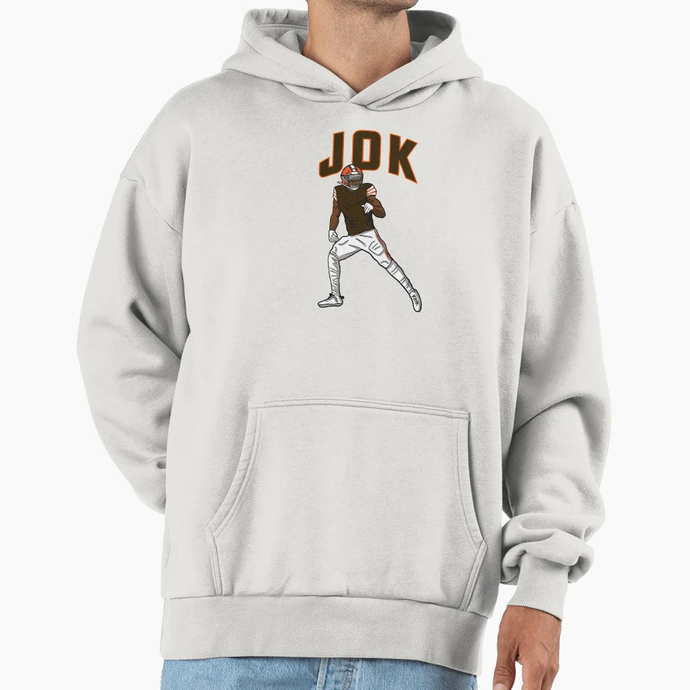 Jok Football Hoodie - Casual Everyday Wear for Adults - T-Shirt, Sweatshirt, Hoodie