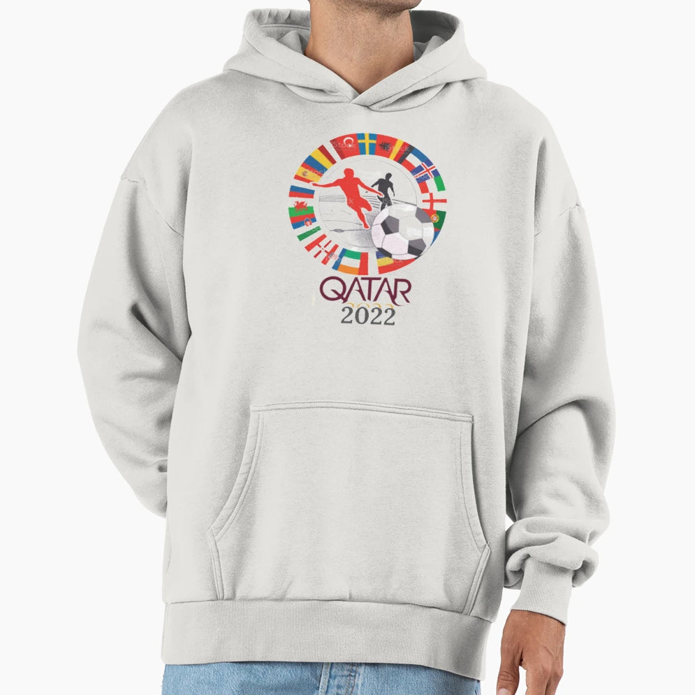 Selections Qatar 2022 Hoodie - Fun Novelty Design Men Women - T-Shirt, Sweatshirt, Hoodie