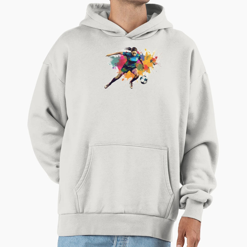 Womens Soccer Hoodie - Streetwear Style Men Women - T-Shirt, Sweatshirt, Hoodie