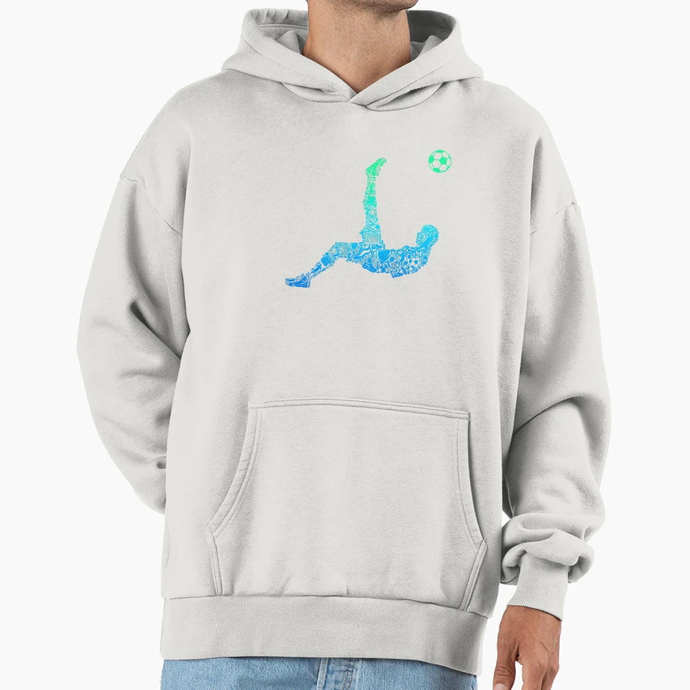 Soccer Players Hoodie - Graphic Print for Adults - T-Shirt, Sweatshirt, Hoodie