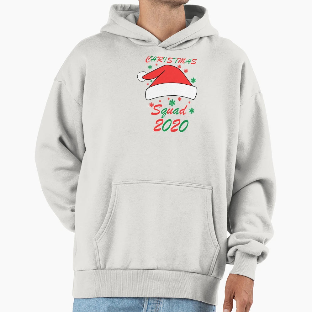 Squad 2020 Matching Family Hoodie - Minimalist Print for Adults - T-Shirt, Sweatshirt, Hoodie