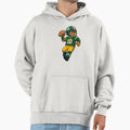 Block Love Hoodie - Minimalist Print Unisex - T-Shirt, Sweatshirt, Hoodie