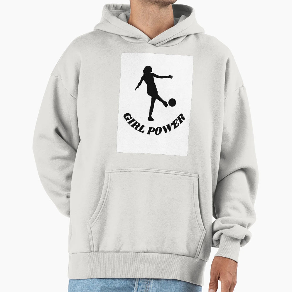 Soccer Power Motivational Hoodie - Streetwear Style Men Women - T-Shirt, Sweatshirt, Hoodie
