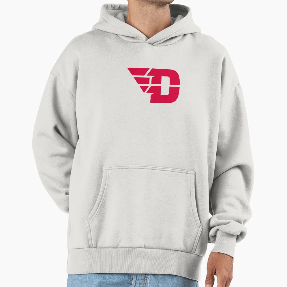 Dayton Flyers Baseball Hoodie - Casual Everyday Wear Men Women - T-Shirt, Sweatshirt, Hoodie