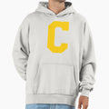 Alphabet Yellow C Sports Letter C Hoodie - Unique Graphic for Adults - T-Shirt, Sweatshirt, Hoodie