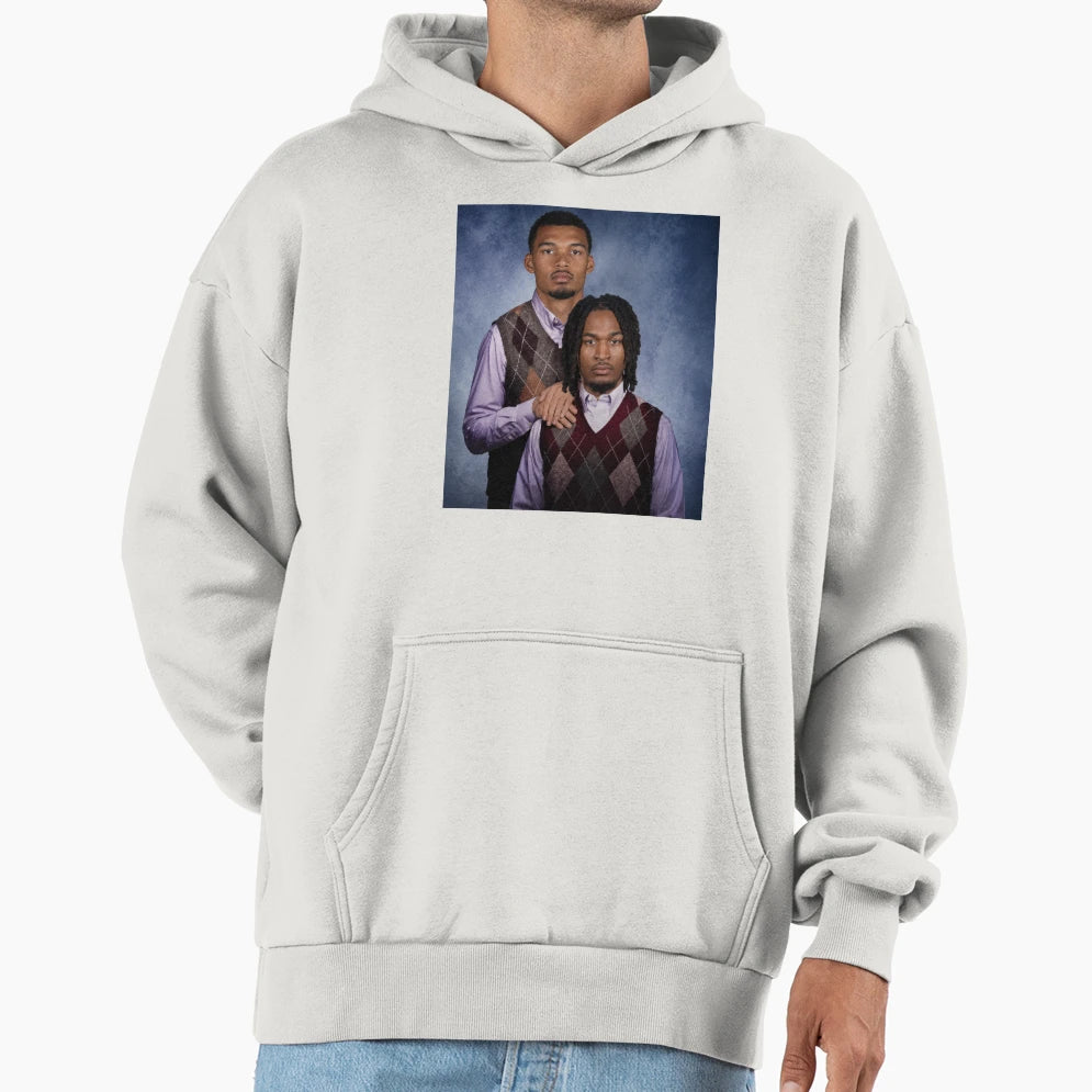 Victor Wembanyama Stephon Castle Step Hoodie - Trendy Graphic Unisex - T-Shirt, Sweatshirt, Hoodie