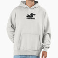 Football Black Hoodie - Novelty Apparel Men Women - T-Shirt, Sweatshirt, Hoodie