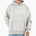 Because Im Coach Hoodie - Minimalist Print Men Women - T-Shirt, Sweatshirt, Hoodie