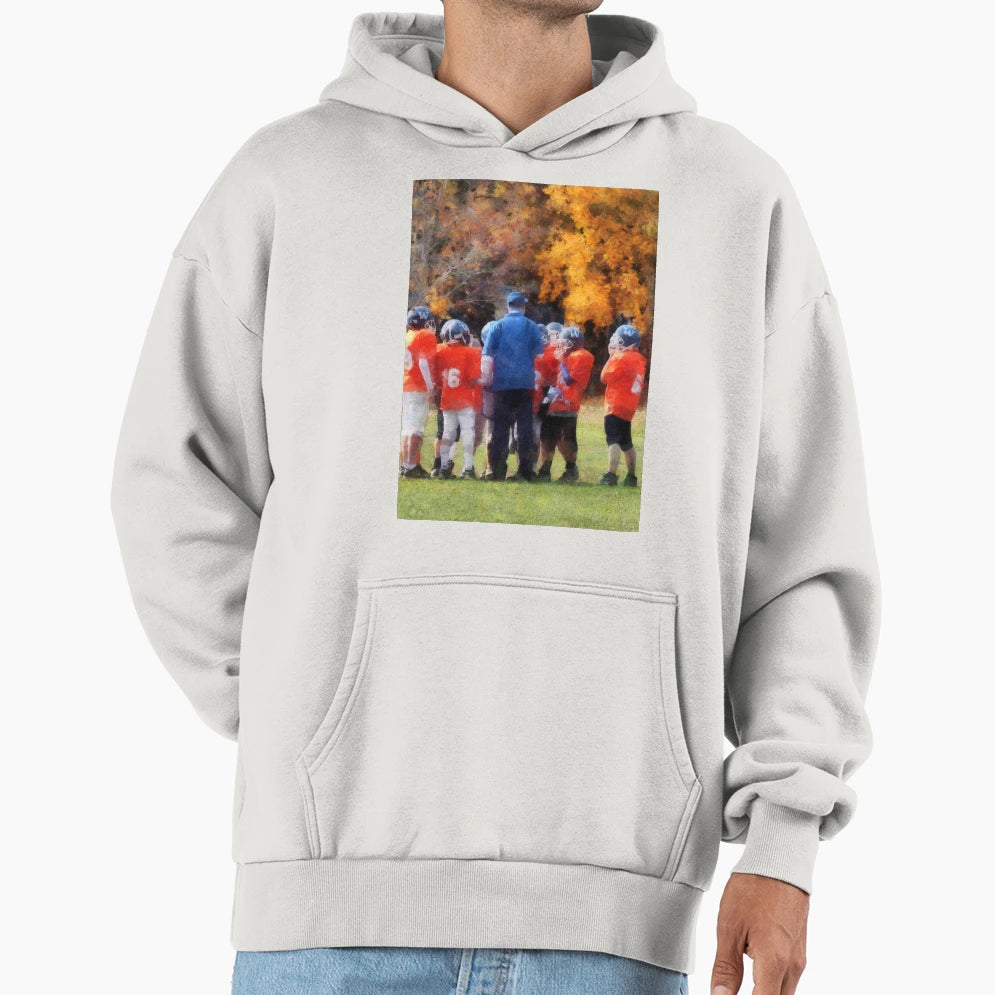 Huddle Hoodie - Aesthetic Graphic Men Women - T-Shirt, Sweatshirt, Hoodie