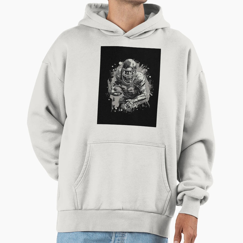 American Football Hoodie - Minimalist Print for Adults - T-Shirt, Sweatshirt, Hoodie