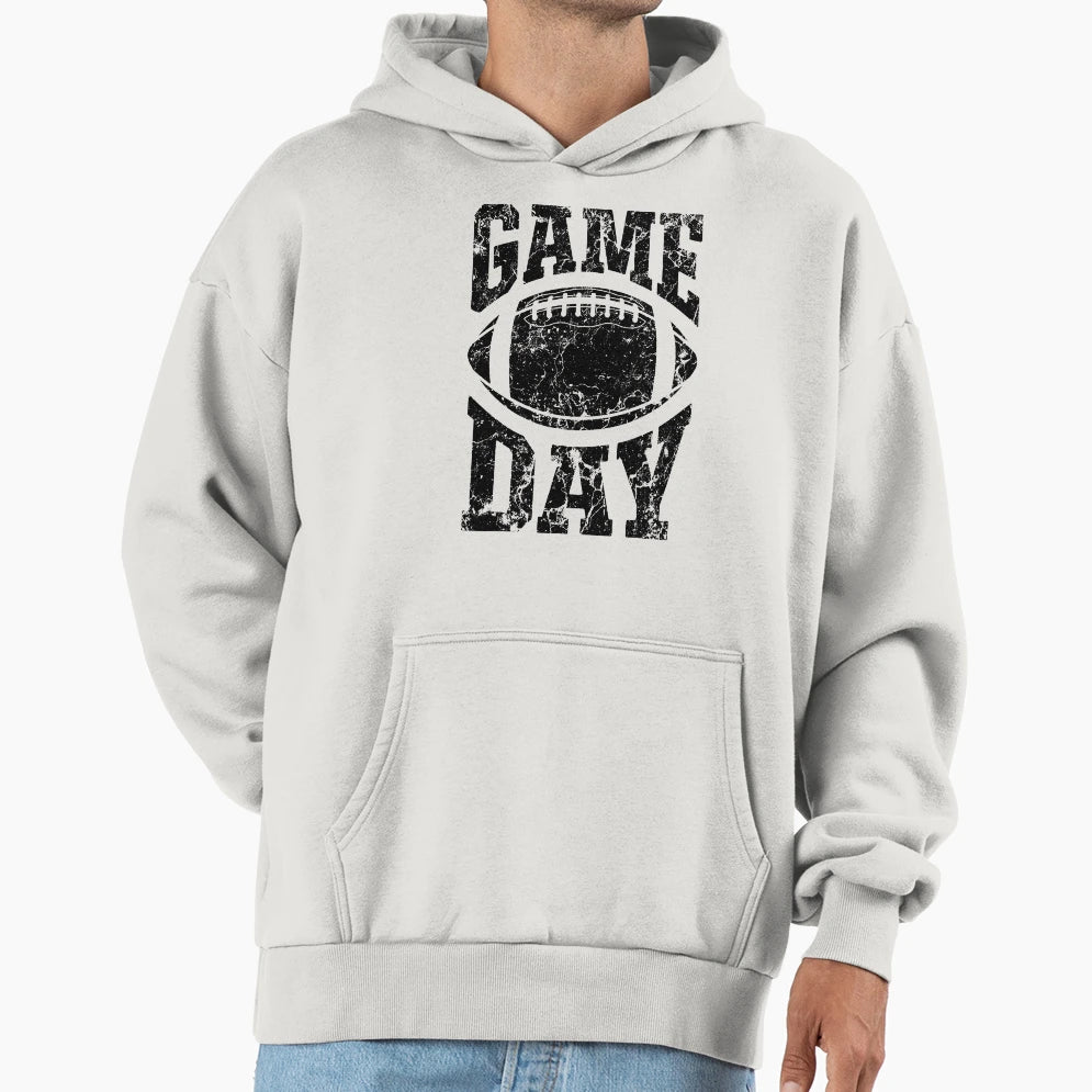Game Day Football Season Funny Team Hoodie - Trendy Graphic for Adults - T-Shirt, Sweatshirt, Hoodie