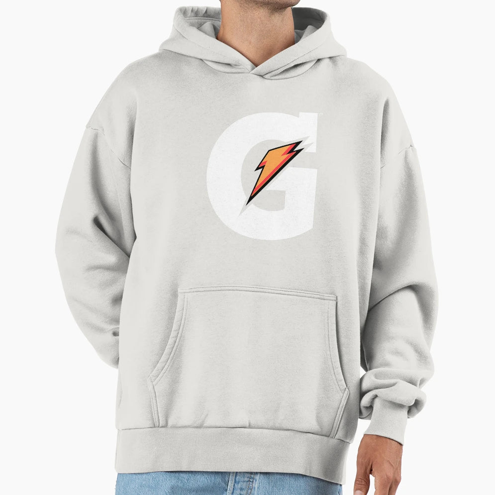 White G Lighting Gatorades Drinks Hoodie - Aesthetic Graphic for Adults - T-Shirt, Sweatshirt, Hoodie