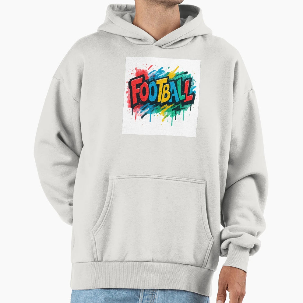 Football Hoodie - Fun Novelty Design Men Women - T-Shirt, Sweatshirt, Hoodie