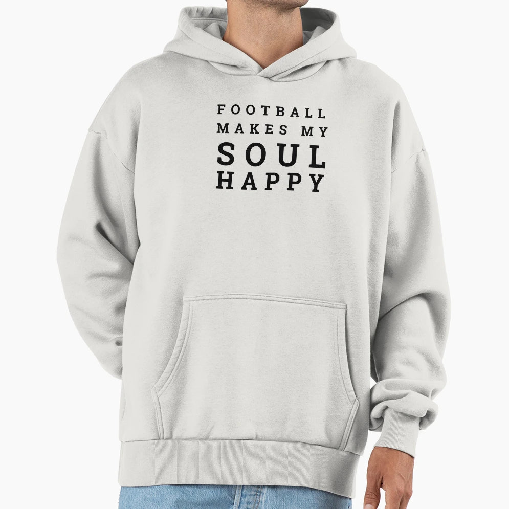 Football Lover Sports Lover Hoodie - Graphic Print Men Women - T-Shirt, Sweatshirt, Hoodie