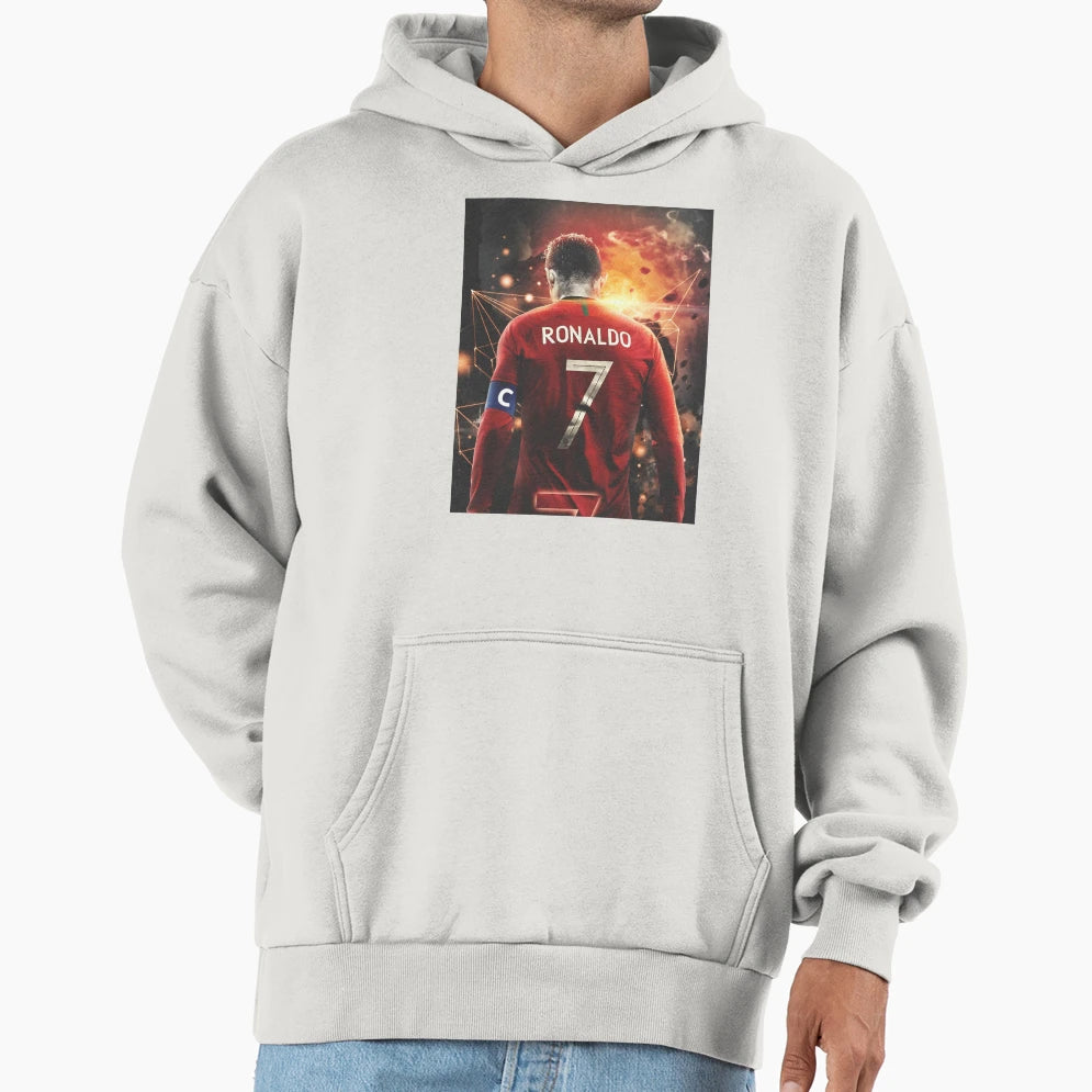 Cristiano Ronaldo Art Ipad Case Amp Hoodie - Casual Everyday Wear Unisex - T-Shirt, Sweatshirt, Hoodie