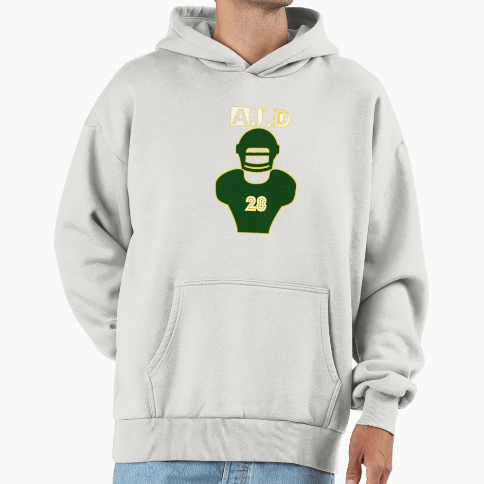 Aj D Quadzilla Dillon Quadzilla Green Hoodie - Custom Art Print Men Women - T-Shirt, Sweatshirt, Hoodie