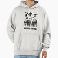 Football Side Hoodie - Fun Novelty Design Men Women - T-Shirt, Sweatshirt, Hoodie