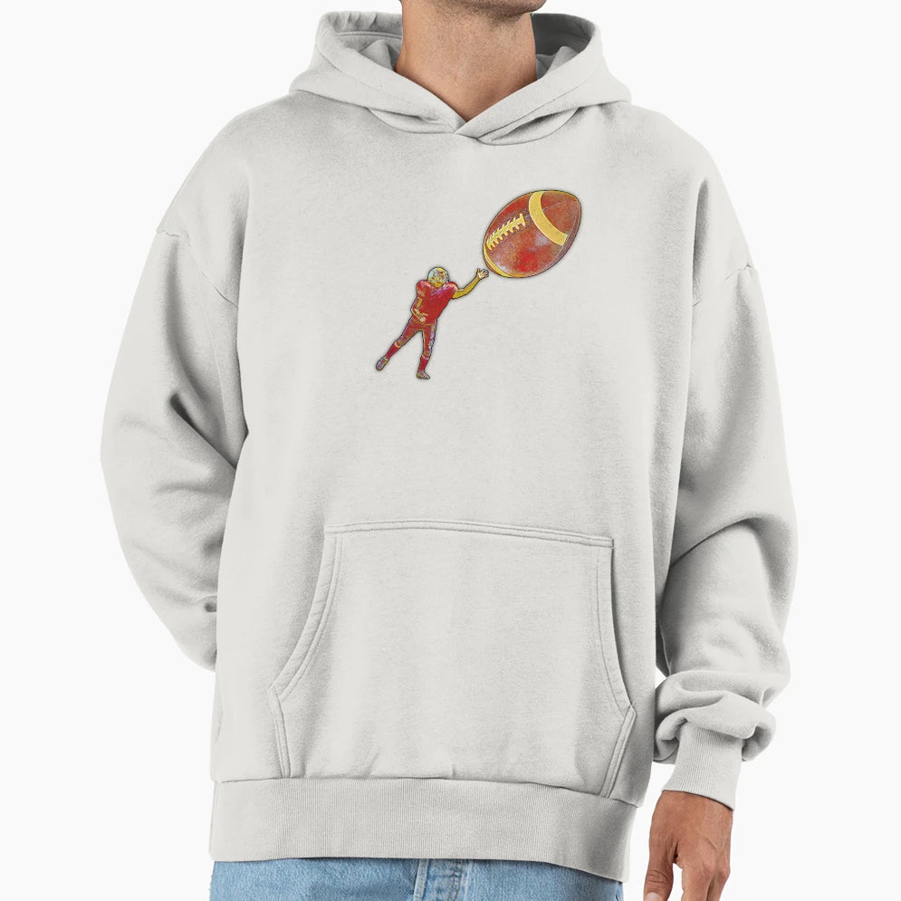 American Football Hoodie - Fun Novelty Design for Adults - T-Shirt, Sweatshirt, Hoodie