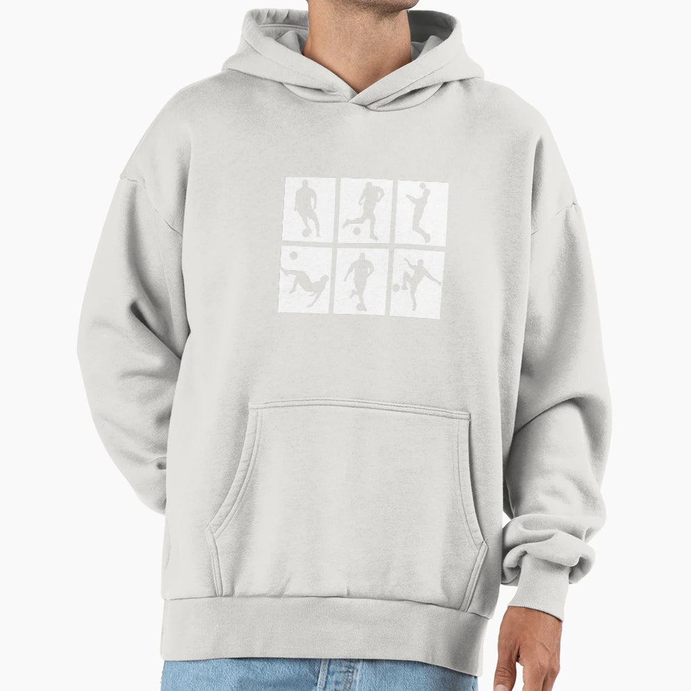 Football Soccer Hoodie - Unique Graphic Unisex - T-Shirt, Sweatshirt, Hoodie