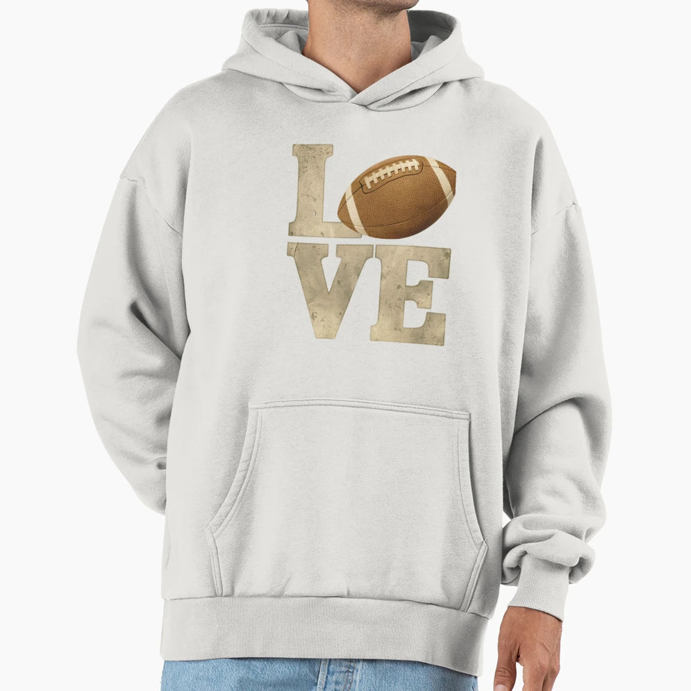 Love American Football T-Shirt - Novelty Apparel Men Women - T-Shirt, Sweatshirt, Hoodie