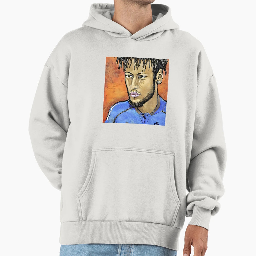 Big Neymar Hoodie - Custom Art Print for Adults - T-Shirt, Sweatshirt, Hoodie