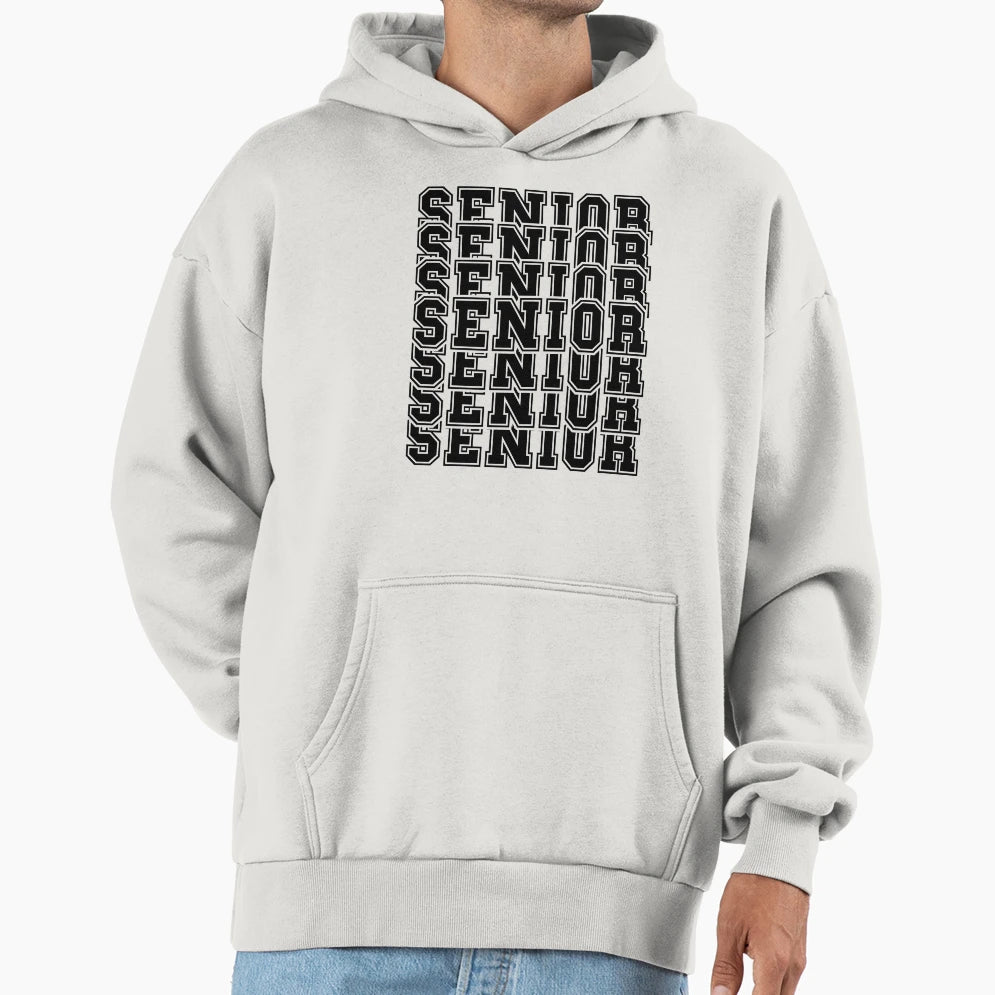 Senior 2024 Sport Tipography 2023 Hoodie - Streetwear Style Men Women - T-Shirt, Sweatshirt, Hoodie