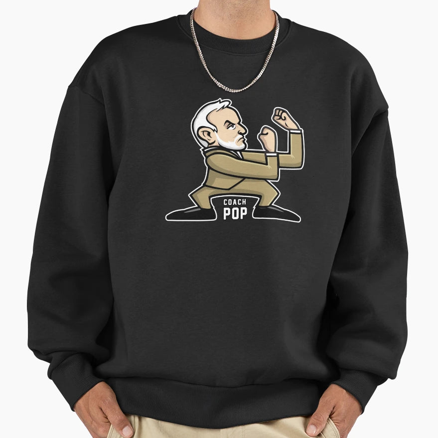 Fighting Pop Sweatshirt - Fun Novelty Design Men Women - T-Shirt, Sweatshirt, Hoodie
