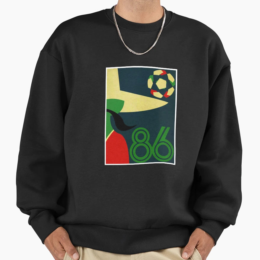 World Cup Mexico 1986 Sweatshirt - Streetwear Style Unisex - T-Shirt, Sweatshirt, Hoodie