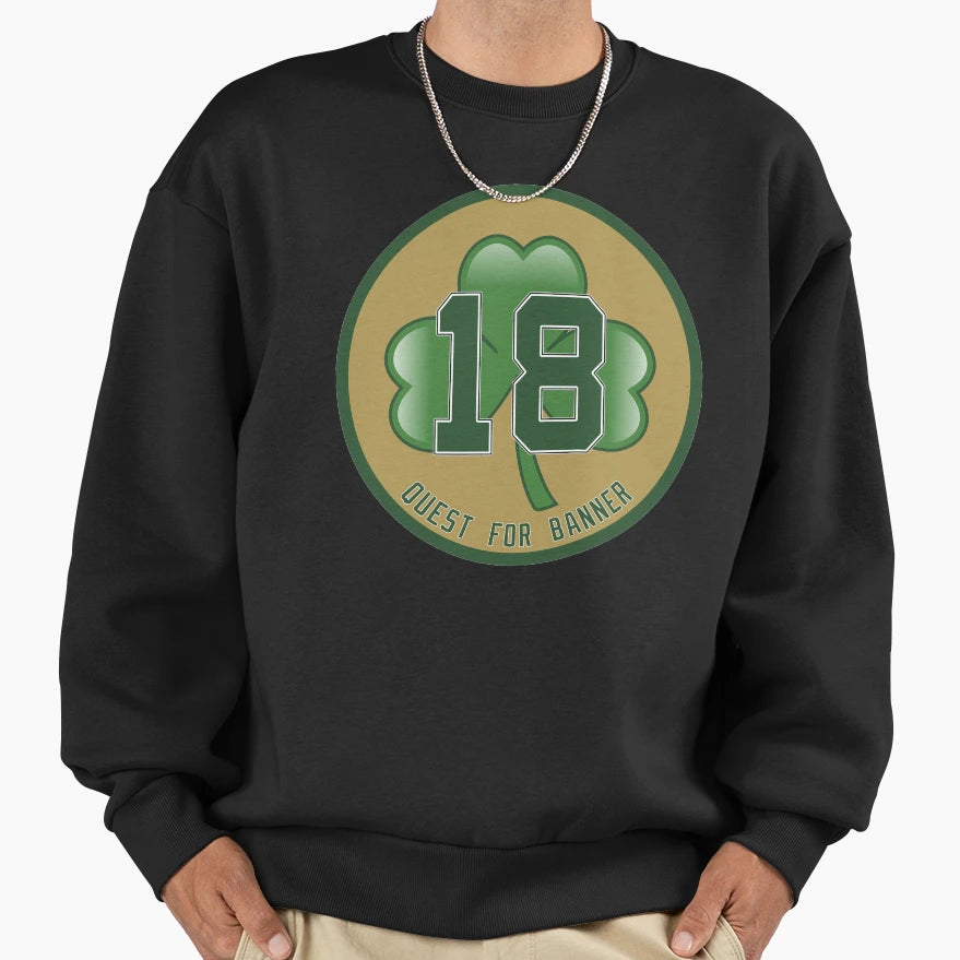 Quest Banner 18 Sweatshirt - Minimalist Print Men Women - T-Shirt, Sweatshirt, Hoodie