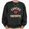 Coachs Heart Favorite Sports Lover Sweatshirt - Minimalist Print Men Women - T-Shirt, Sweatshirt, Hoodie