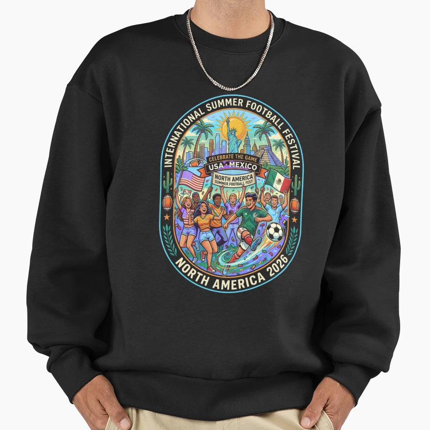 World Cup Vibes Sweatshirt - Casual Everyday Wear Men Women - T-Shirt, Sweatshirt, Hoodie