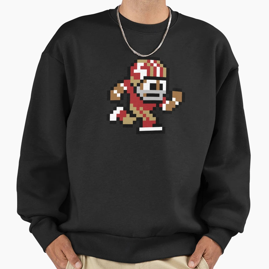 San Francisco 49Ers Tecmo Super Sweatshirt - Custom Art Print for Adults - T-Shirt, Sweatshirt, Hoodie