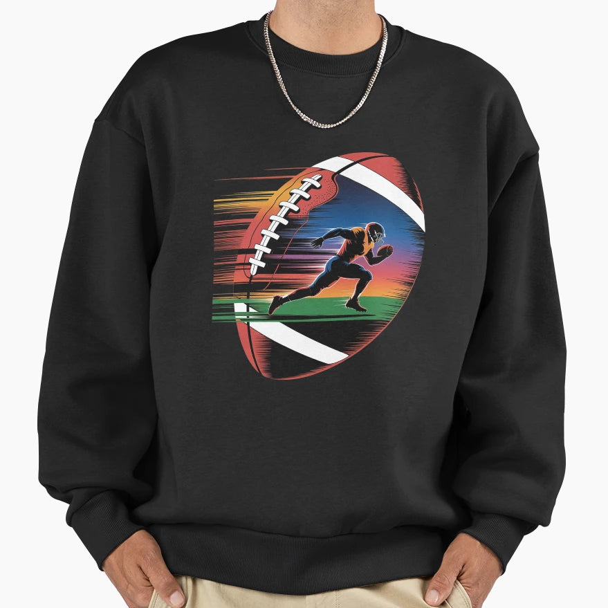 Multiple Exposure Art American Sweatshirt - Trendy Graphic for Adults - T-Shirt, Sweatshirt, Hoodie