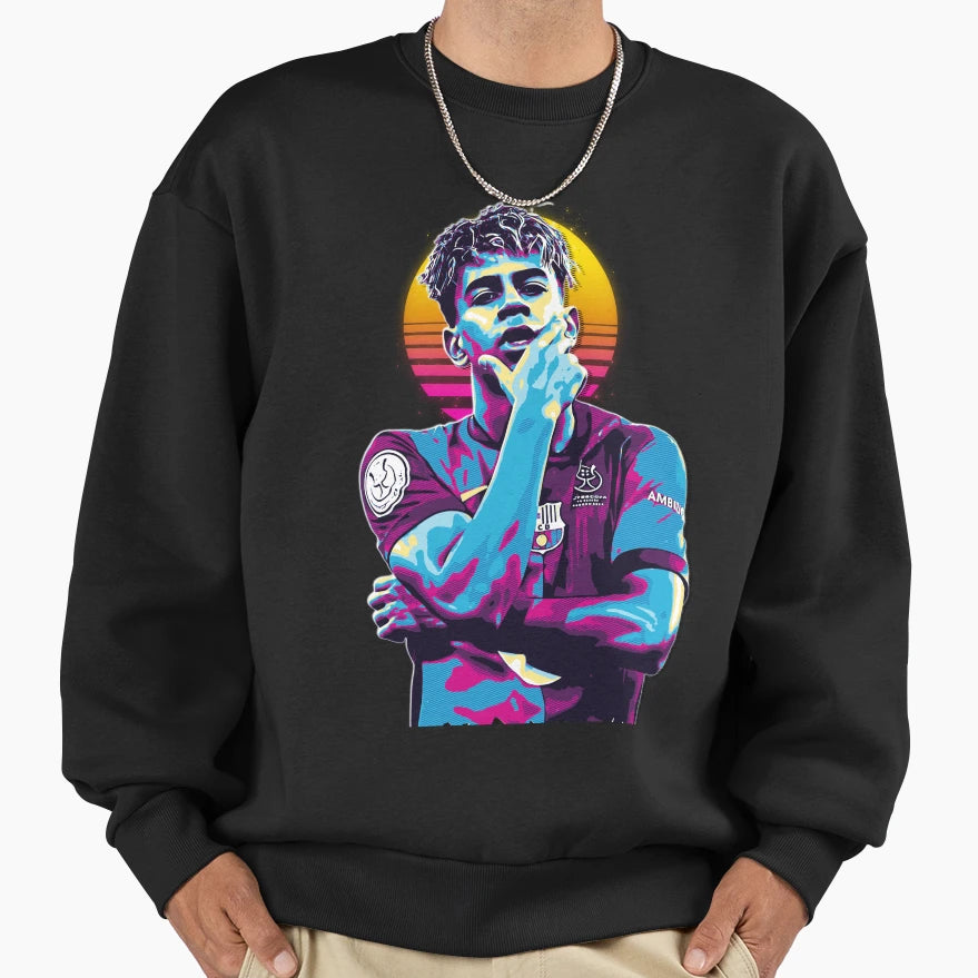 Lamine Yamal Goal Celebration Sweatshirt - Trendy Graphic Men Women - T-Shirt, Sweatshirt, Hoodie