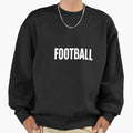 Minimalist Bold White Text Sweatshirt - Streetwear Style Men Women - T-Shirt, Sweatshirt, Hoodie