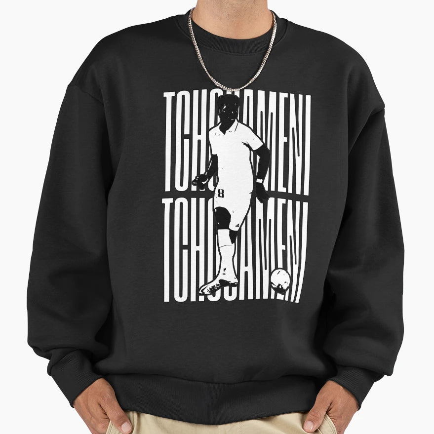 Tchouameni Art Sweatshirt - Streetwear Style Men Women - T-Shirt, Sweatshirt, Hoodie