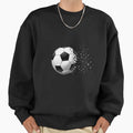 Soccer Ball Soccer Heart Soccer Sweatshirt - Fun Novelty Design Unisex - T-Shirt, Sweatshirt, Hoodie