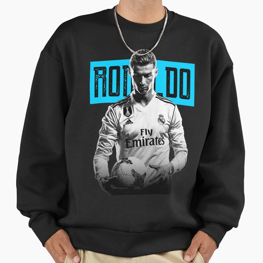Cristiano Ronaldo Best Sweatshirt - Aesthetic Graphic Unisex - T-Shirt, Sweatshirt, Hoodie