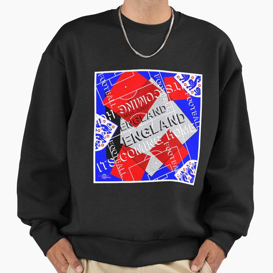 England Football Wc Pop Sweatshirt - Trendy Graphic Unisex - T-Shirt, Sweatshirt, Hoodie