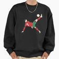 Cristiano Ronaldo Cr7 Portugal Sweatshirt - Minimalist Print for Adults - T-Shirt, Sweatshirt, Hoodie