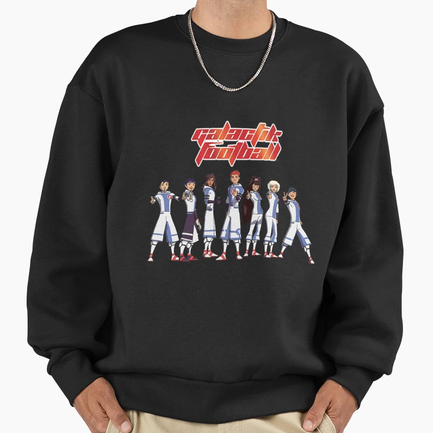 Galactic Football Sweatshirt - Graphic Print for Adults - T-Shirt, Sweatshirt, Hoodie
