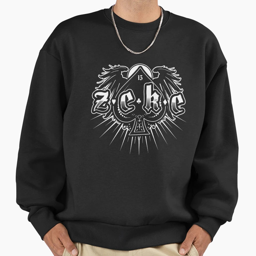 Zeke Spade Sweatshirt - Novelty Apparel for Adults - T-Shirt, Sweatshirt, Hoodie