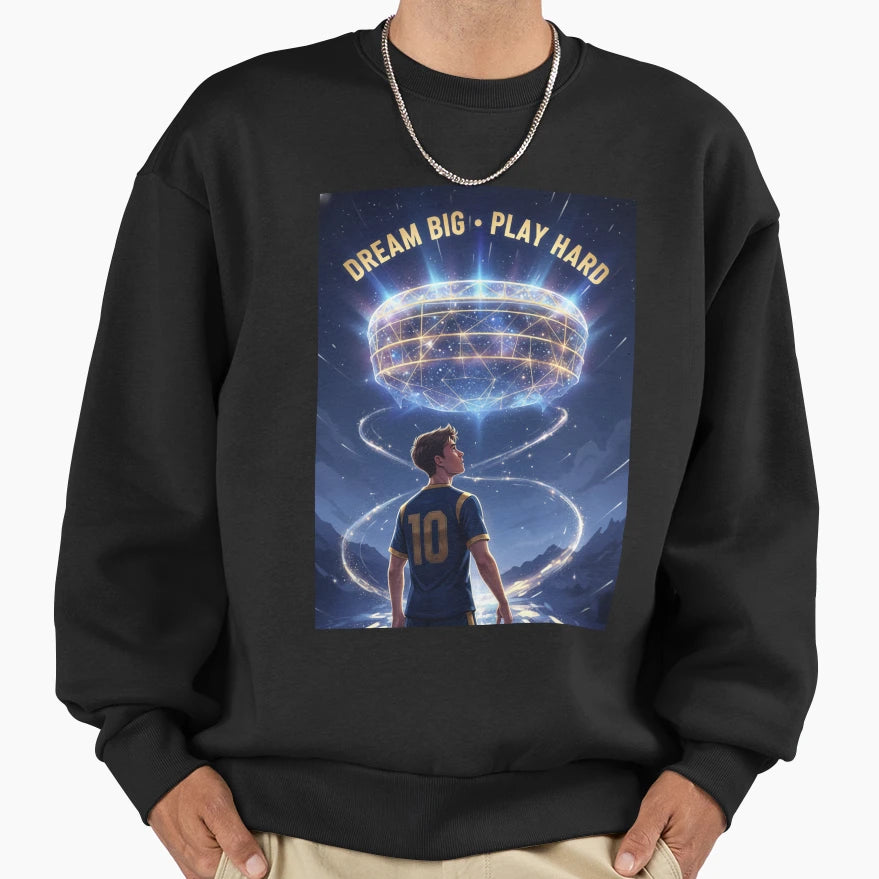 Future Football Star Chasing Sweatshirt - Novelty Apparel Men Women - T-Shirt, Sweatshirt, Hoodie