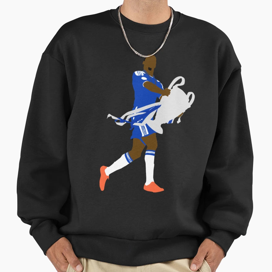 Didier Drogba Sweatshirt - Aesthetic Graphic for Adults - T-Shirt, Sweatshirt, Hoodie